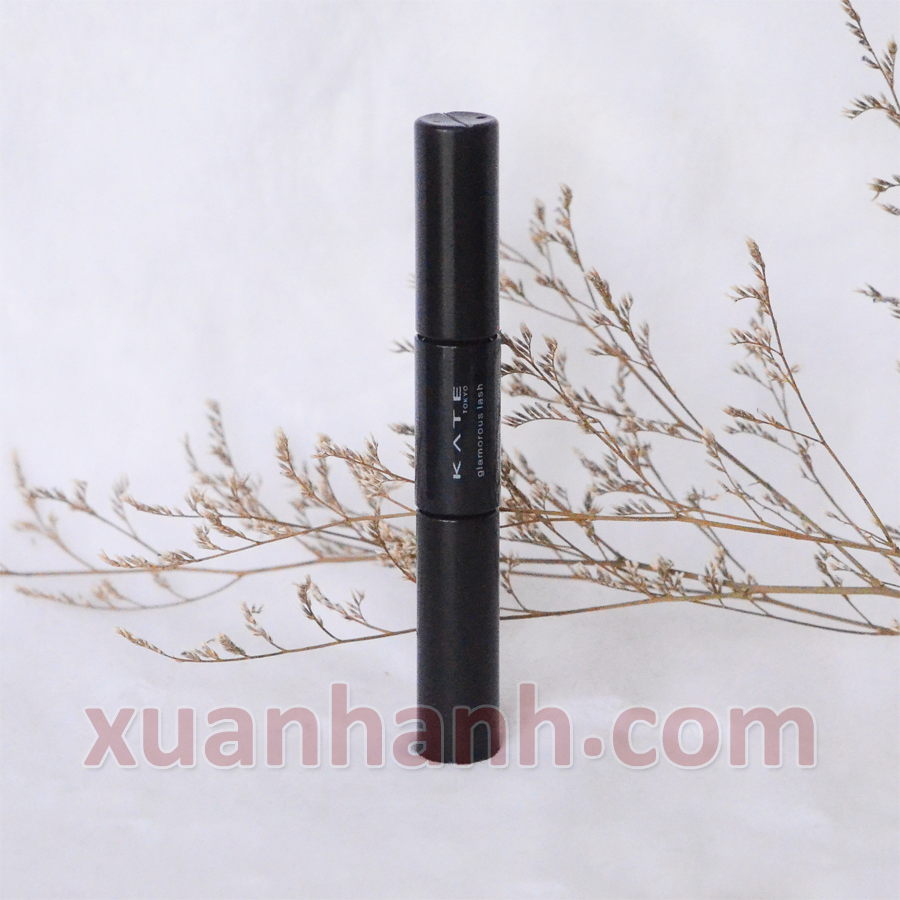 Mascara Kanebo Kate Glamorous Lash + Base (2in1) làm dày và cong mi BK1