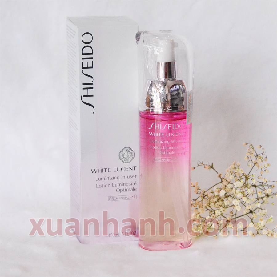 Nước hoa hồng Shiseido White Lucent sạch sâu, cân bằng, se mịn da 150ml (new)