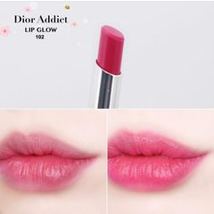 Son dưỡng Dior Addict Lip Matte Glow lâu trôi, dưỡng ẩm mềm môi #102 Raspberry
