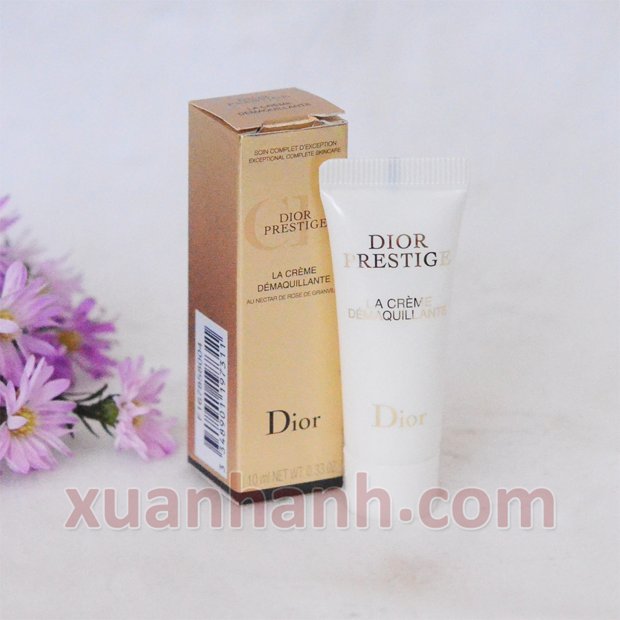 Kem tẩy trang cao cấp Dior Prestige La Crème Démaquillante 10ml
