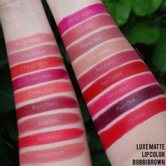 Son Bobbi Brown Luxe Matte Lip Color lì mịn, lâu trôi, hồng đất nude True Pink