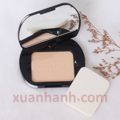 Phấn phủ Bourjois Silk Edition Poudre Compacte kìm dầu, siêu mịn, 52 Vanilla.