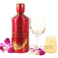 Rượu sữa ong chúa Honeco từ rượu nếp, sữa ong chúa, mật ong, nồng độ 29%