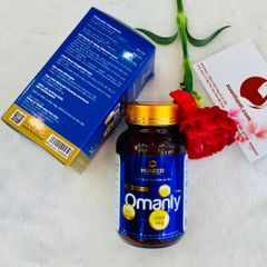 Viên nang sữa ong chúa Honeco Omanly + ấu trùng ong chúa, tăng cường sinh lý, 60viên