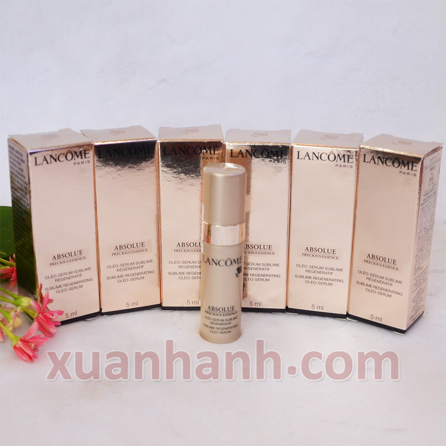 Tinh chất Lancome Absolue Precious Essence Oleo Serum tái tạo da, siêu cao cấp 5mlx6.