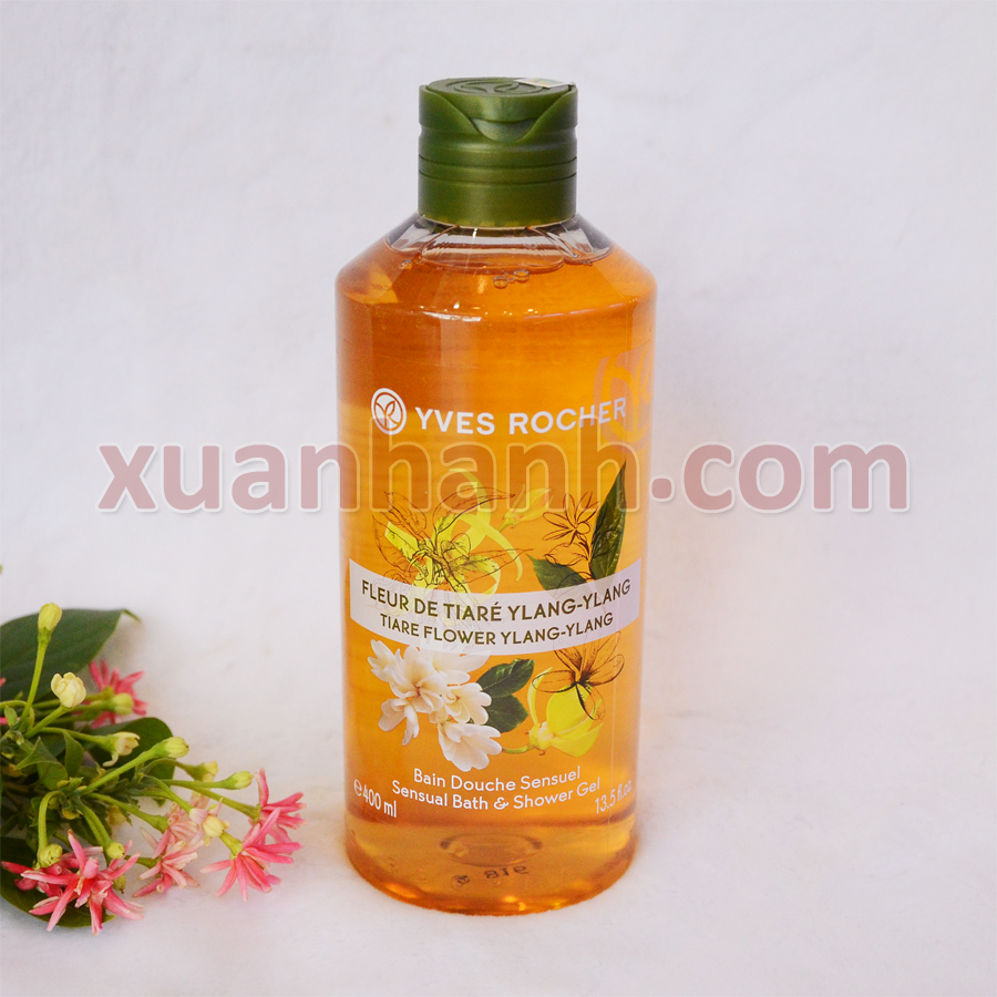 Sữa tắm Yves Rocher Ylang-Ylang Ngọc Lan Tây nồng nàn, sang trọng, 400ml