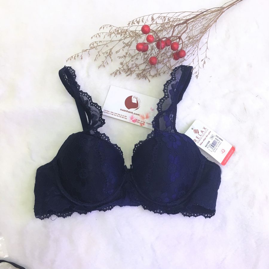 Áo ngực nữ Relax RAY008 phối ren hoa dịu dàng, nữ tính B80