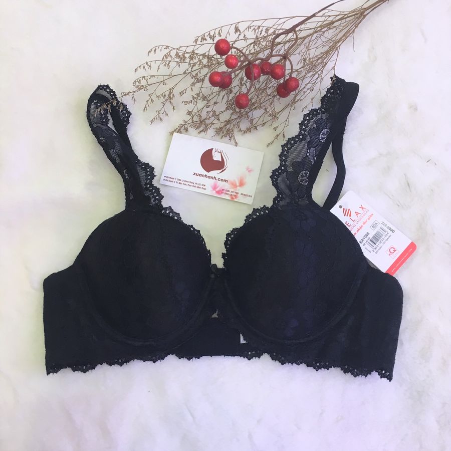 Áo ngực nữ Relax RAY008 phối ren hoa dịu dàng, nữ tính B80
