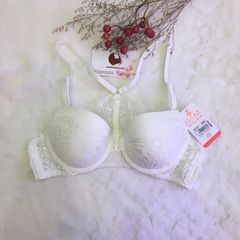 Áo ngực nữ Relax RAY011 demi phối ren, dây chéo sau quyến rũ A80