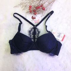 Áo ngực nữ Relax RAY011 demi phối ren, dây chéo sau quyến rũ A80