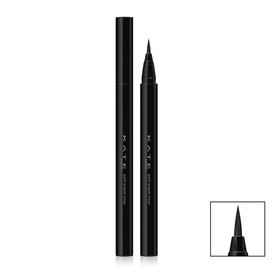 Bút vẽ mắt nước Kanebo Kate Soft Black Liner siêu mảnh, BK (new 2019)