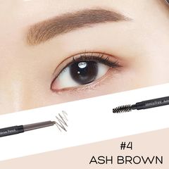 Chì kẻ mày Innisfree Auto Eyebrow Pencil #04 Ash Brown - nâu khói