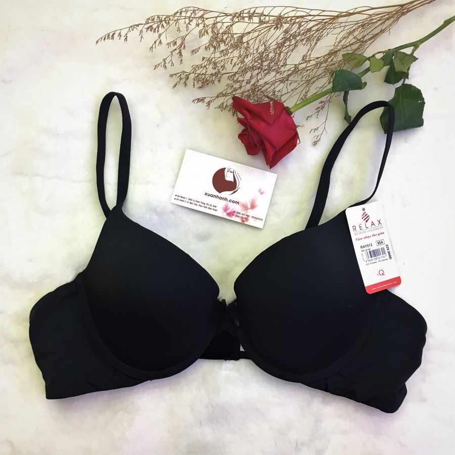 Áo ngực nữ Relax RAY012 trơn đơn giản, mút mỏng êm ái A75