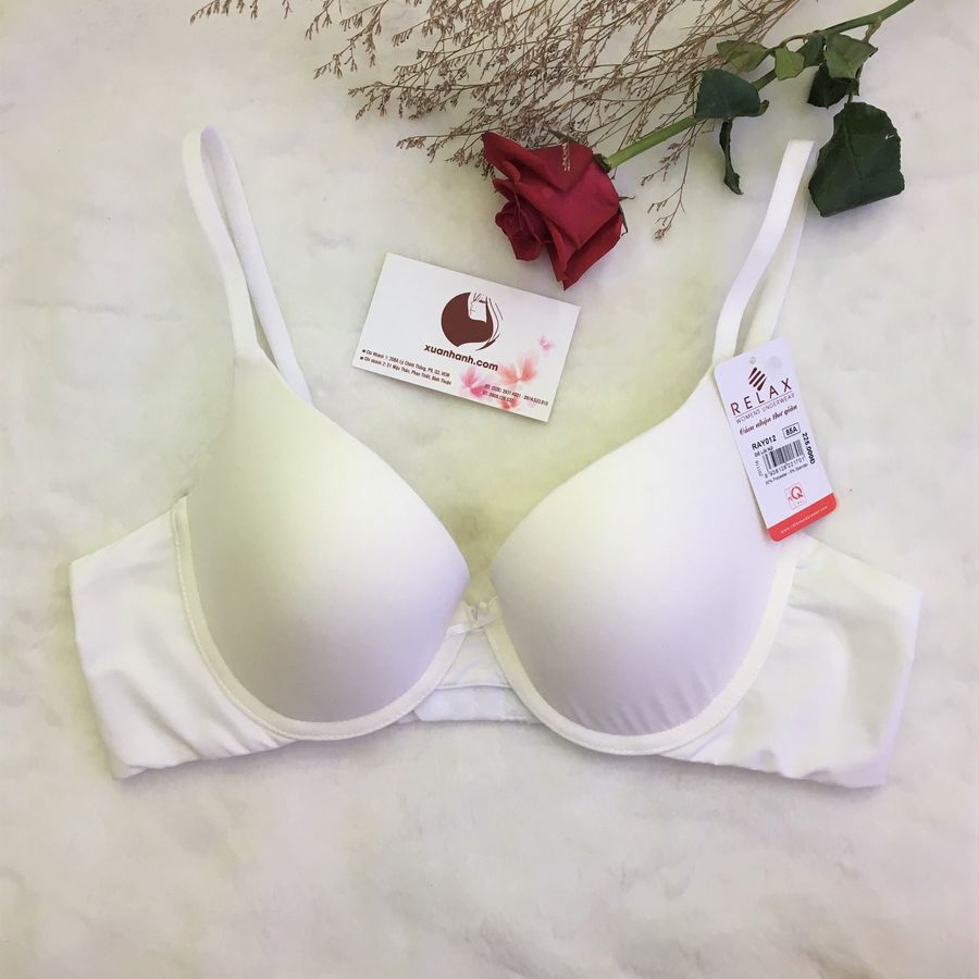 Áo ngực nữ Relax RAY012 trơn đơn giản, mút mỏng êm ái A75