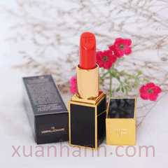 Son Tom Ford Lip Color dòng son thượng hạng cam đỏ #73 Vermillionaire