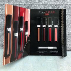 Vỉ son Dior Rouge Liquid chất kem lì mịn với 4 mã màu tuyệt đẹp #999, 979, 614, 162