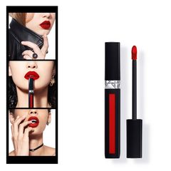 Vỉ son Dior Rouge Liquid chất kem lì mịn với 4 mã màu tuyệt đẹp #999, 979, 614, 162