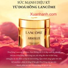 Kem dưỡng Lancome Absolue Soft Cream cao cấp chống lão hóa mini 15ml