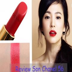 Son Chanel Rouge Allure Velvet son lì, lâu trôi, lên màu tốt #56 đỏ cổ điển ( unbox)