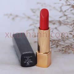 Son Chanel Rouge Allure Velvet son lì, lâu trôi, lên màu tốt #57 đỏ cam ( unbox)