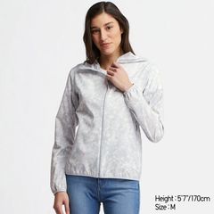Áo gió Uniqlo chống nắng, cản mưa, gió, bụi...siêu thoáng, nhẹ, 02 Light Gray size S(new)