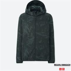 Áo gió nữ Uniqlo chống nắng, cản mưa, gió, bụi siêu thoáng, #08 Dark Gray 