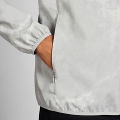 Áo gió nữ Uniqlo chống nắng, cản mưa, gió, bụi siêu thoáng, #02 Light Gray (New)