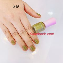 Sơn móng Daiso Nhật Nail Polish #45 xanh rêu cá tính, quyến rũ