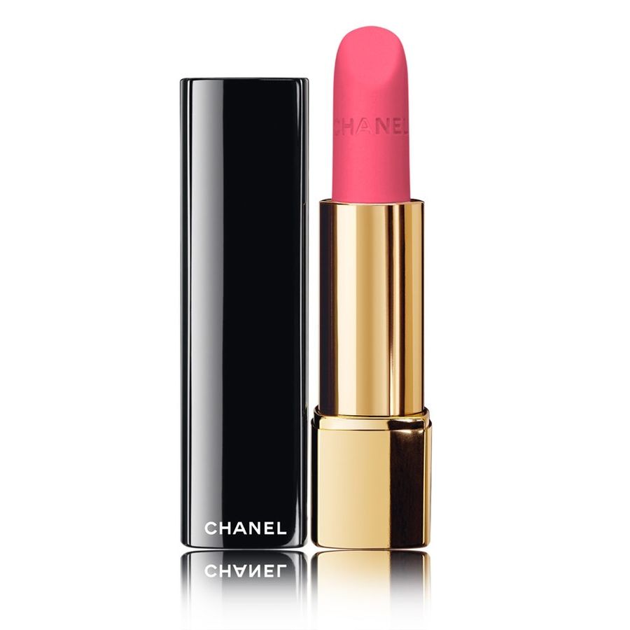 Son Chanel Rouge Allure Velvet son lì, lâu trôi, lên màu tốt #42 hồng baby ngọt ngào ( unbox)