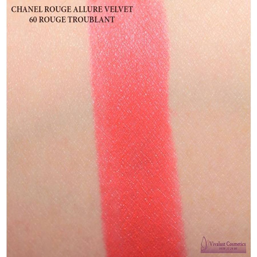 Son Chanel Rouge Allure mềm môi, lên màu tốt, bám màu #172 hồng dâu (unbox)