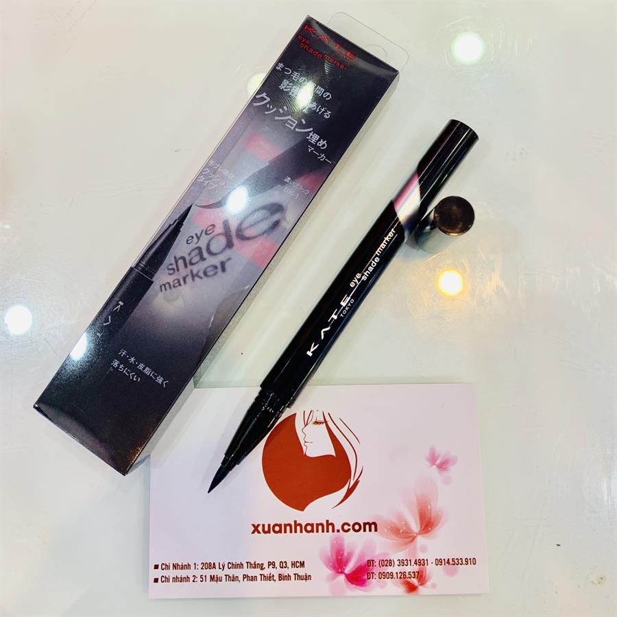 Bút vẽ mắt nước Kanebo Kate Eye Shade Marker nét mảnh, nâu đậm BR-1.