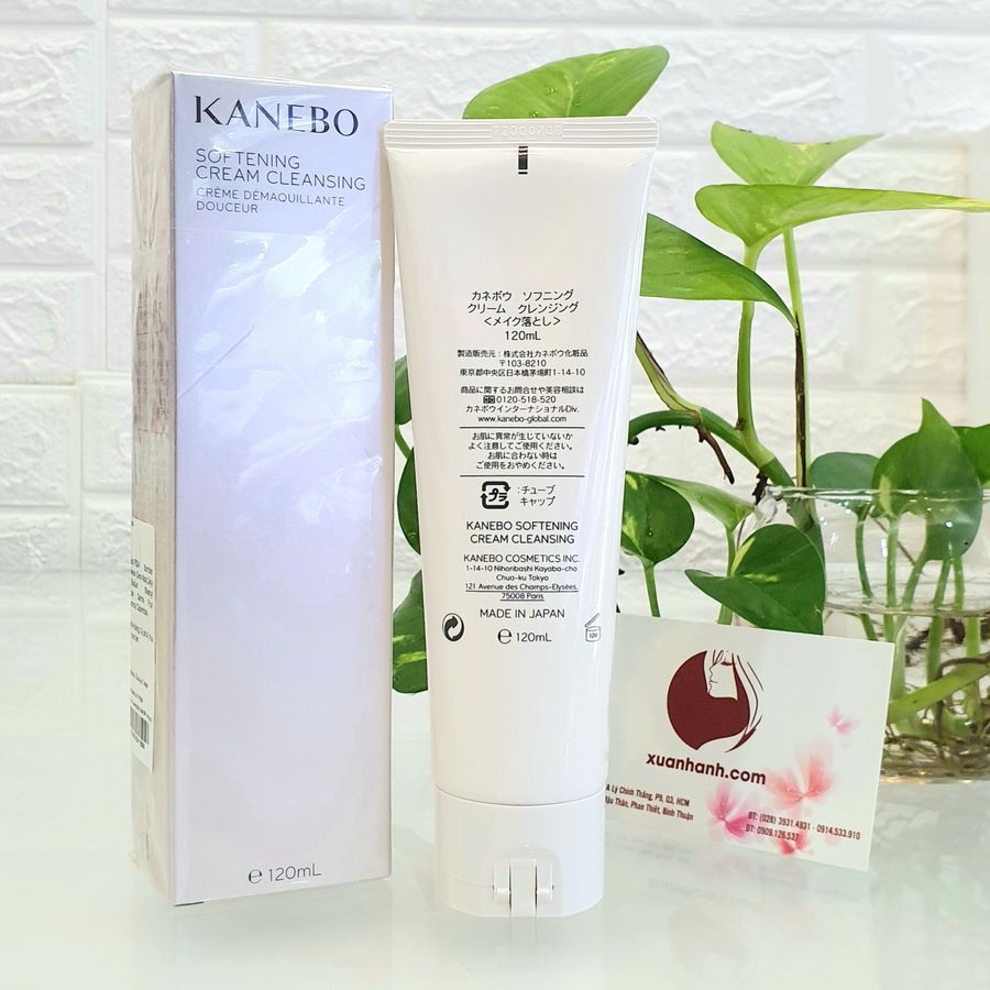 Kem tẩy trang Kanebo GKC Softening Cream Cleansing tẩy sạch dịu nhẹ