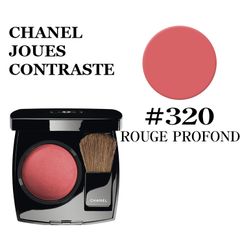 Má hồng Chanel Joues Contraste hồng đỏ sexy #320 Rouge Profond (unbox)