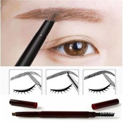 Chì kẻ mày Eyebrown Pencil đầu tam giác dễ vẽ, bám lâu, nâu đậm #Dark Brown