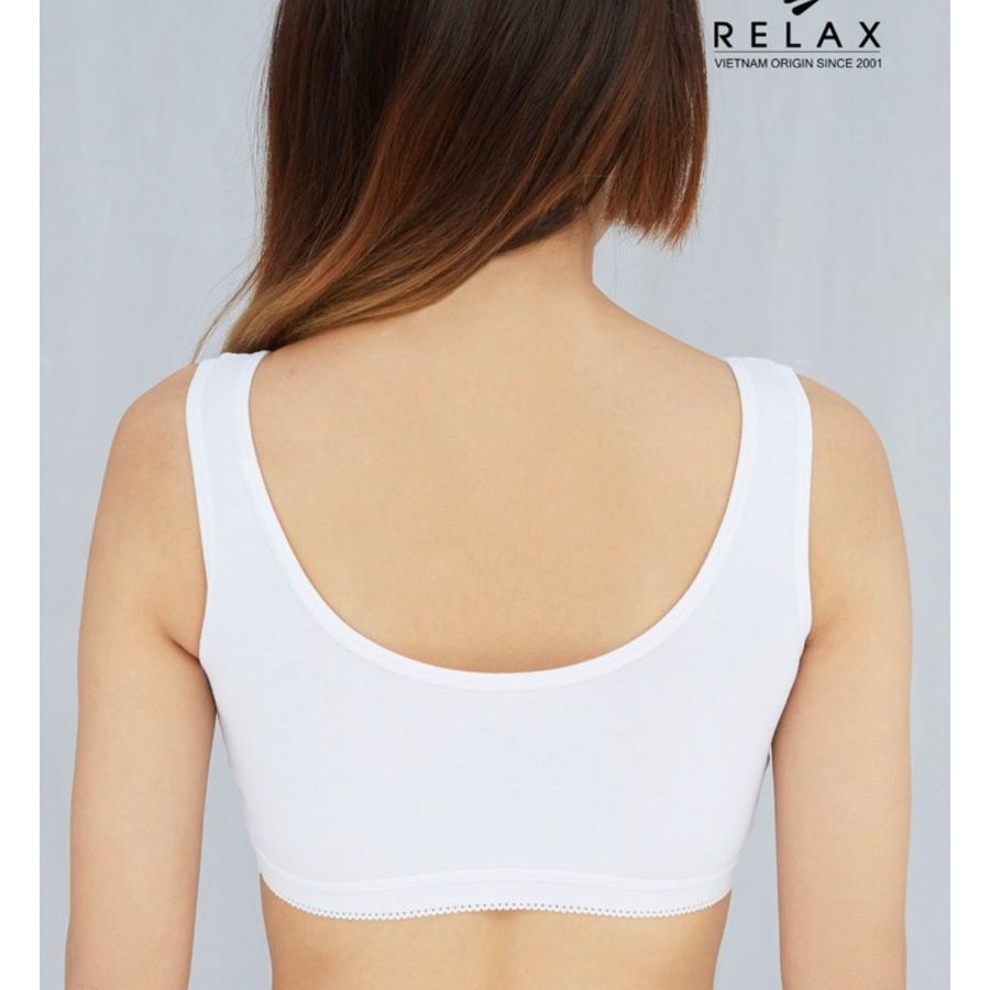 Áo lót bé gái Relax có đệm che chắn, thoải mái, bản dây 2cm RATEEN005, size L