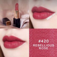Son Estee Lauder Pure Color Envy #420 Rebellious Rose hồng đỏ nữ tính, tách set siêu đẹp