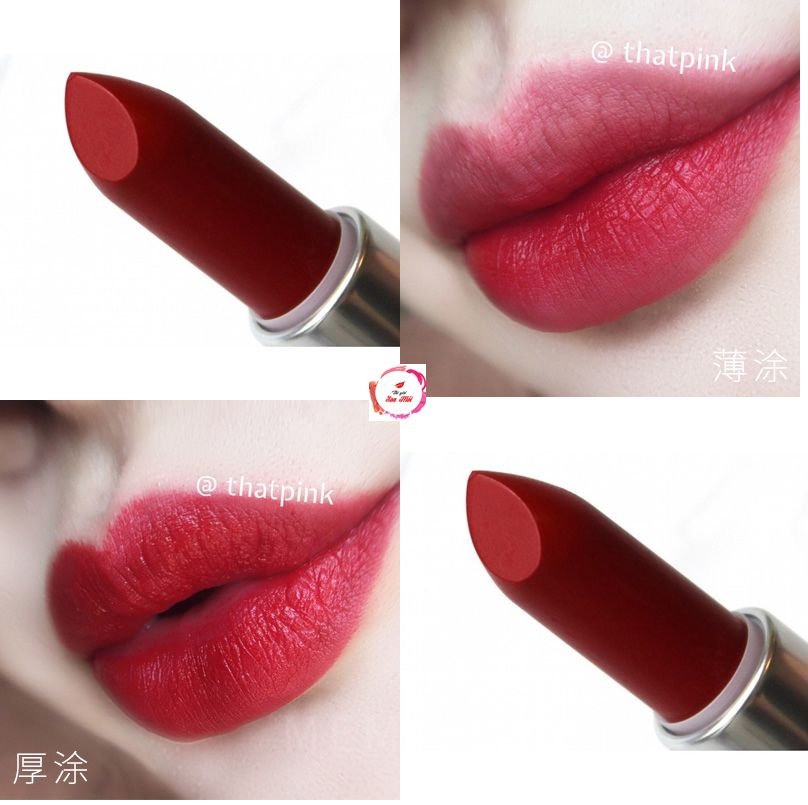 Son MAC Retro Matte Lipstick lì mịn, giữ màu tốt, #707 Ruby Woo đỏ Ruby cuốn hút. (THANH LÝ)
