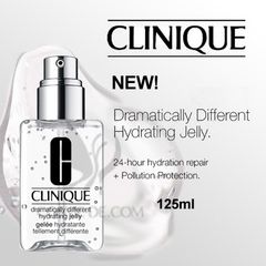 Dưỡng ẩm Clinique Dramatically Hydrating Jelly tươi mát, tạo màn chắn bảo vệ da, 125ml