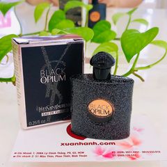Nước hoa nữ YSL Black Opium bí ẩn, quyến rũ và ngọt ngào, 7.5ml, EDP