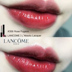 Son kem Lancome L'absolu Lacquer mềm mướt môi, bền màu, tông đất hot trend (Tester)