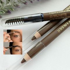 Chì kẻ mày Estee Lauder Brow Now #03 Brunette nâu đậm, 2 đầu tiện lợi