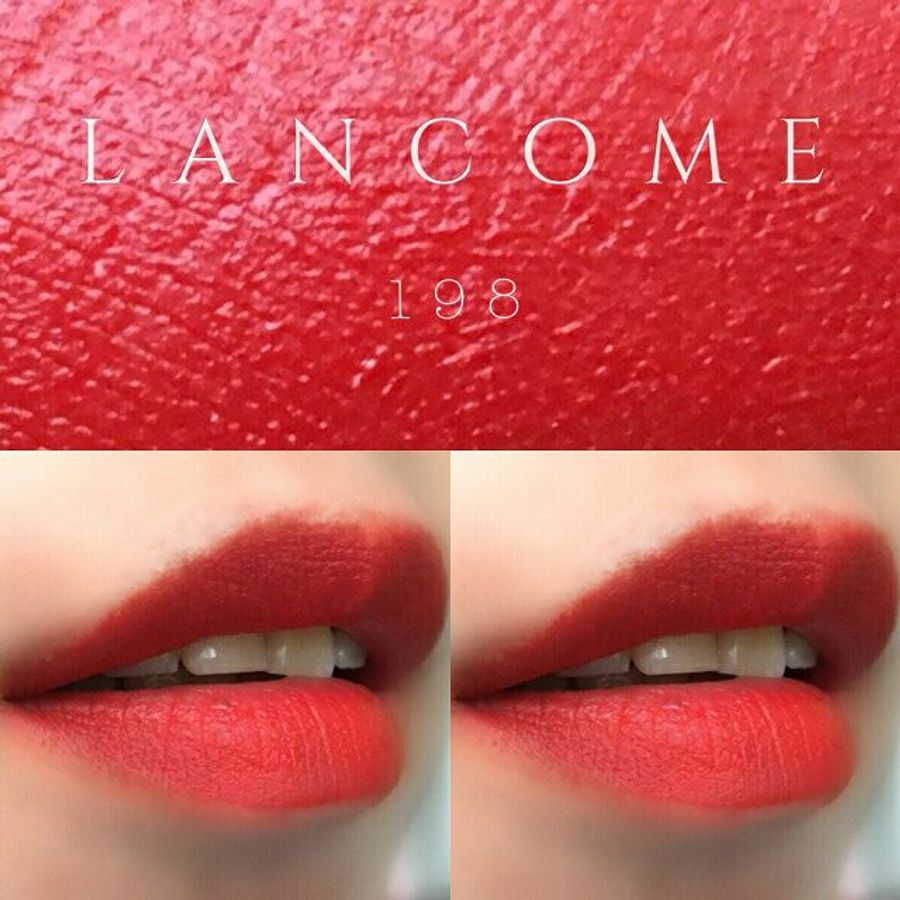 Son Lancome L'absolu Rouge Matte chất lì bám lâu, tông màu tuyển chọn cực đẹp.(Tester)