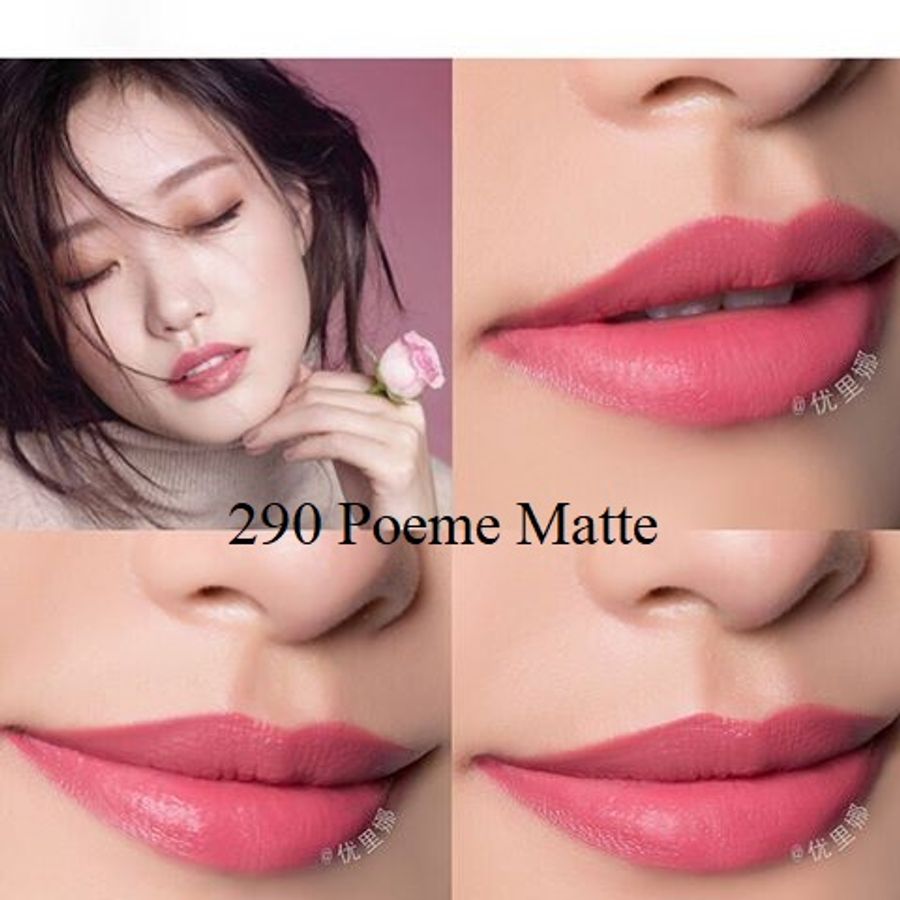 Son Lancome L'absolu Rouge Matte chất lì bám lâu, tông màu tuyển chọn cực đẹp.(Tester)