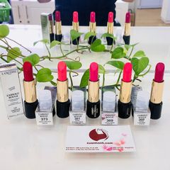 Son Lancome L'absolu Rouge Cream bán lì, mềm lâu trôi, tông hồng dịu ngọt, tươi trẻ (Tester) 