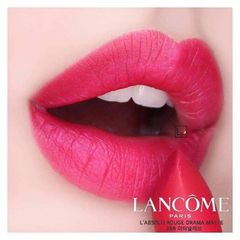 Son Lancome L'absolu Rouge Drama Matte lì mịn, tông màu tươi trẻ, thời thượng. (Tester)