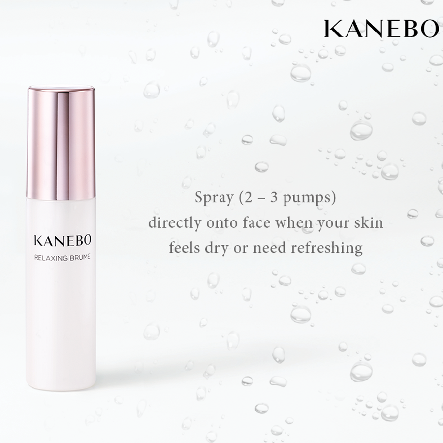 Xịt khoáng Kanebo GKC Relaxing Brume dưỡng ẩm, mềm mượt da 50ml