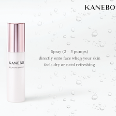 Xịt khoáng Kanebo GKC Relaxing Brume dưỡng ẩm, mềm mượt da 50ml