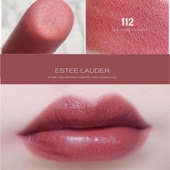 Son Estee Lauder Pure Color Envy Matte #112 Culture Clash hồng đất thời thượng, tách set