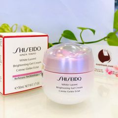 Kem dưỡng Shiseido White Lucent Brightening Gel Cream căng mịn, trắng da - 50ml