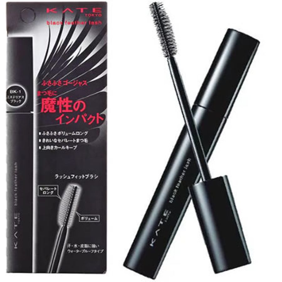 Mascara Kanebo Kate Black Feather Lask BK-1 dày và cong mi tuyệt đẹp